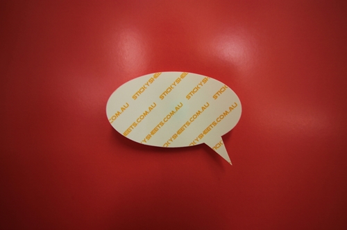 Show details for Speech Bubble 3 Shape