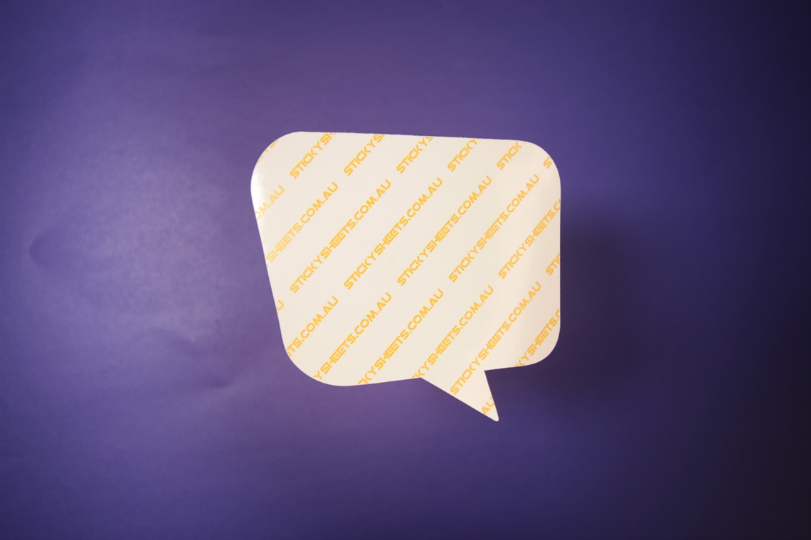 Show details for Speech Bubble 2 Shape